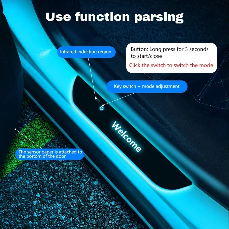 Tradeo™ Custom Illuminated LED Door Sills