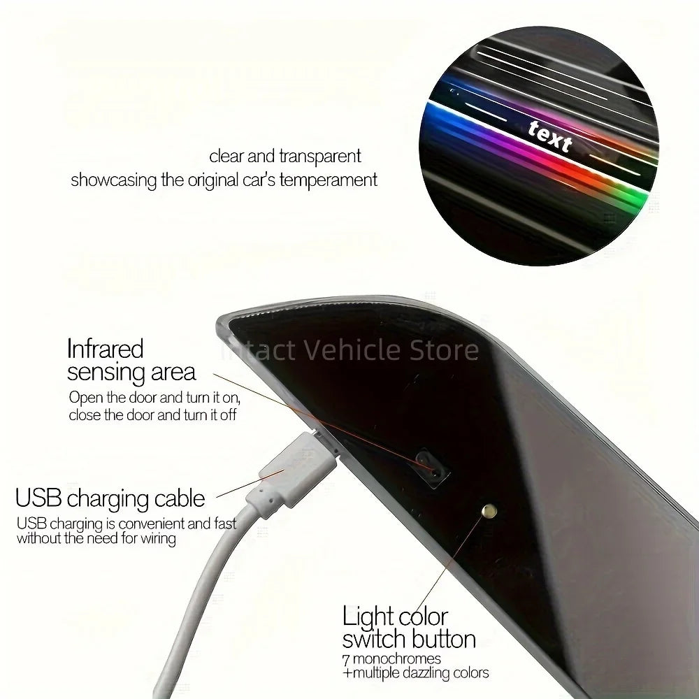 Tradeo™ Custom Illuminated LED Door Sills