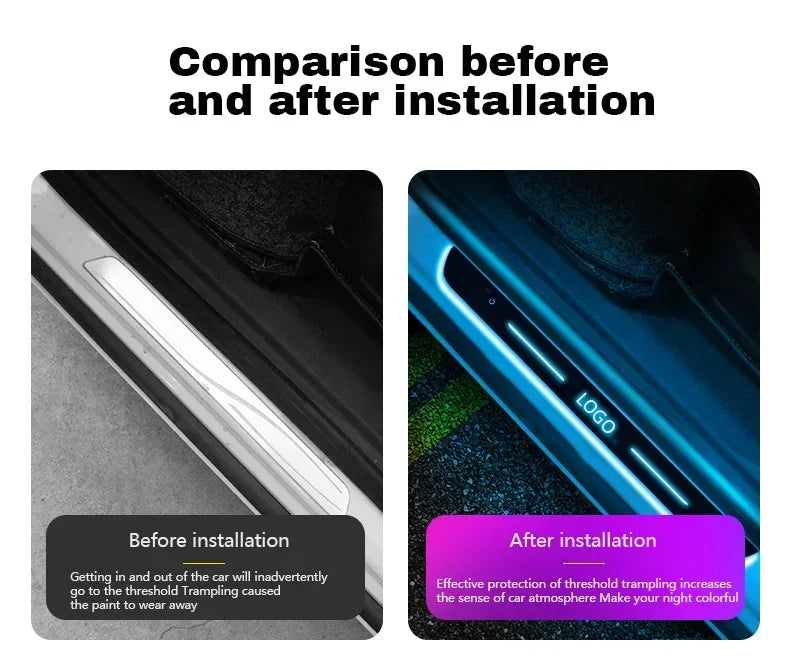 Tradeo™ Custom Illuminated LED Door Sills