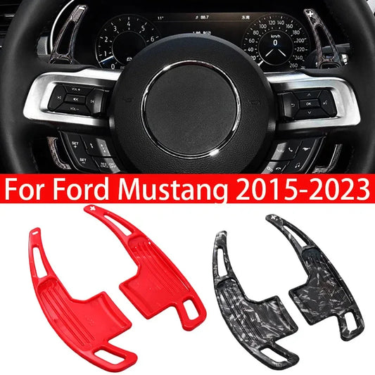 Ford Mustang Shift Paddle Extensions – ABS Steering Wheel Shifters
