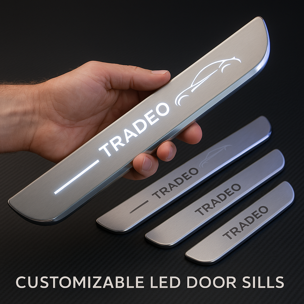Tradeo CustomSill™ | Fully Customizable LED Door Sills